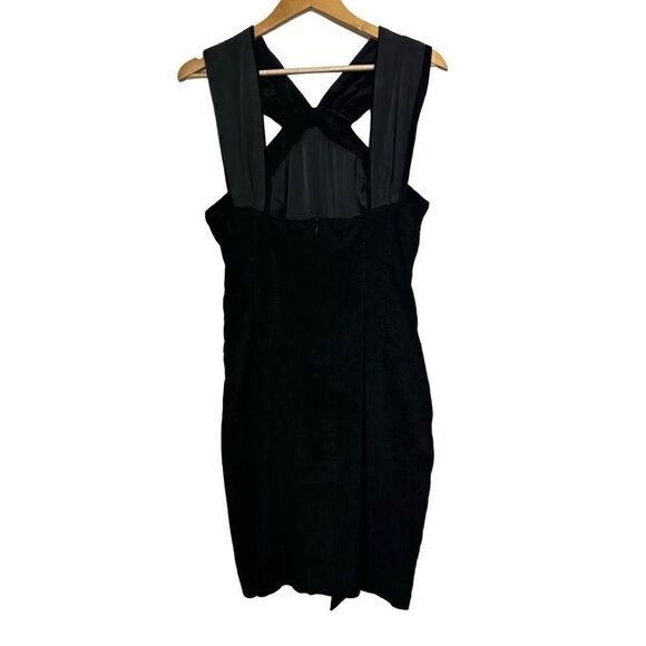 Adam lippes sleeveless corduroy mini dress black - Picture 2 of 13